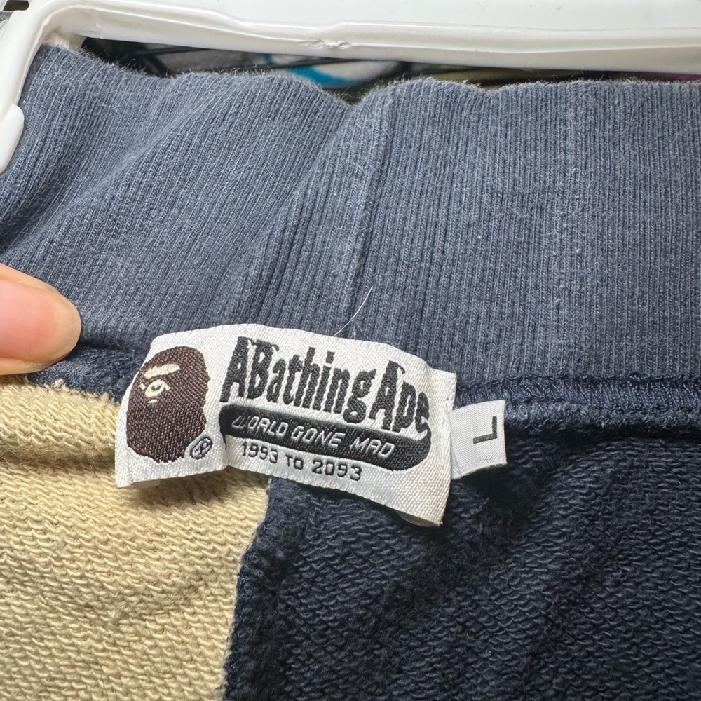 A Bathing Ape Two-Tone Sweatpants